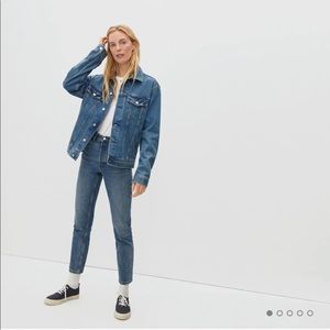 Everlane the 90s cheeky jean in Vintage Mid Blue 26 ankle NWT
